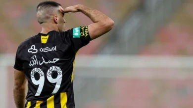 4 أندية تتسابق لضم حمد الله بعد اعلان نادي الاتحاد عن رحيله