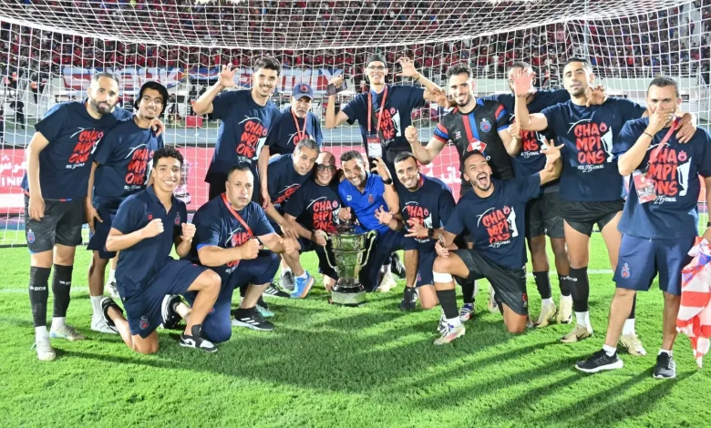 أولمبيك آسفي يتوج بكأس العرش لأول مرة بعد تغلبه على بركان