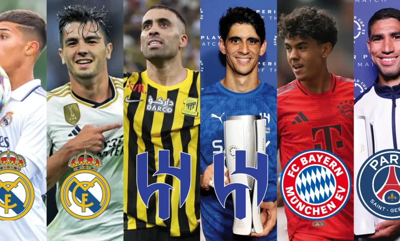 6 نجوم مغاربة يبرزون في ربع نهائي مونديال الأندية 2025 بعد انضمام حمد الله للهلال