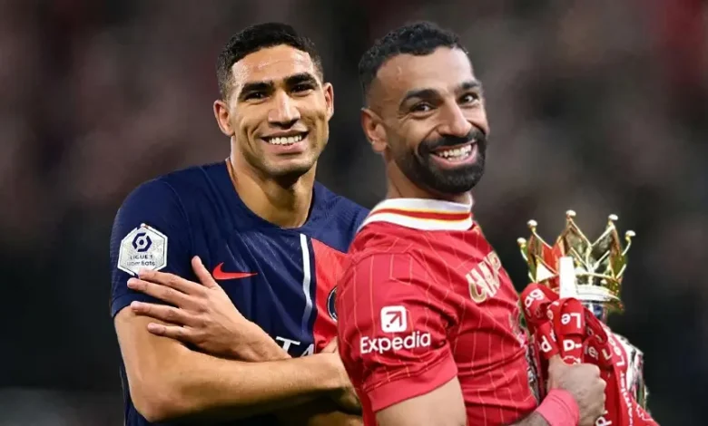 صلاح وحكيمي ينيران القائمة المرشحة لأفضل فريق في العالم