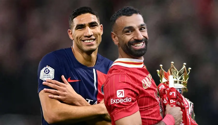 صلاح وحكيمي ينيران القائمة المرشحة لأفضل فريق في العالم